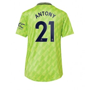 Manchester United Antony #21 kläder Kvinnor 2022-23 Tredje Tröja Kortärmad